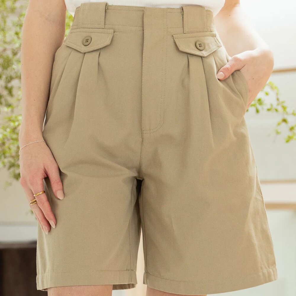 bohme Sage Amelia Bermuda Shorts/NWT/S